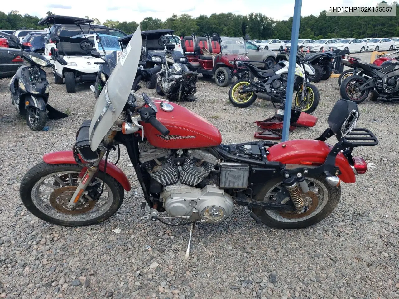 2002 Harley-Davidson Xl1200 S VIN: 1HD1CHP152K155657 Lot: 61829995