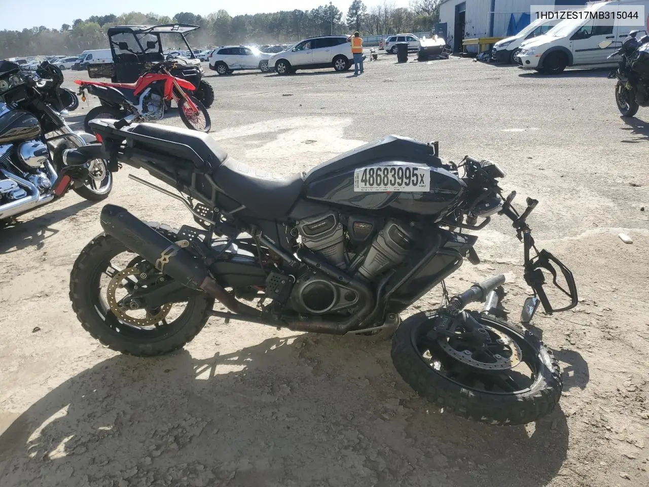 2021 Harley-Davidson Ra1250 S VIN: 1HD1ZES17MB315044 Lot: 48683995