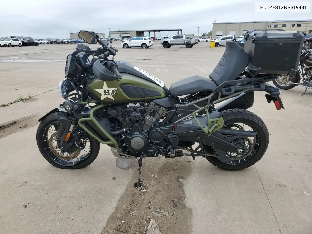 2022 Harley-Davidson Ra1250 S VIN: 1HD1ZES1XNB319431 Lot: 51794735