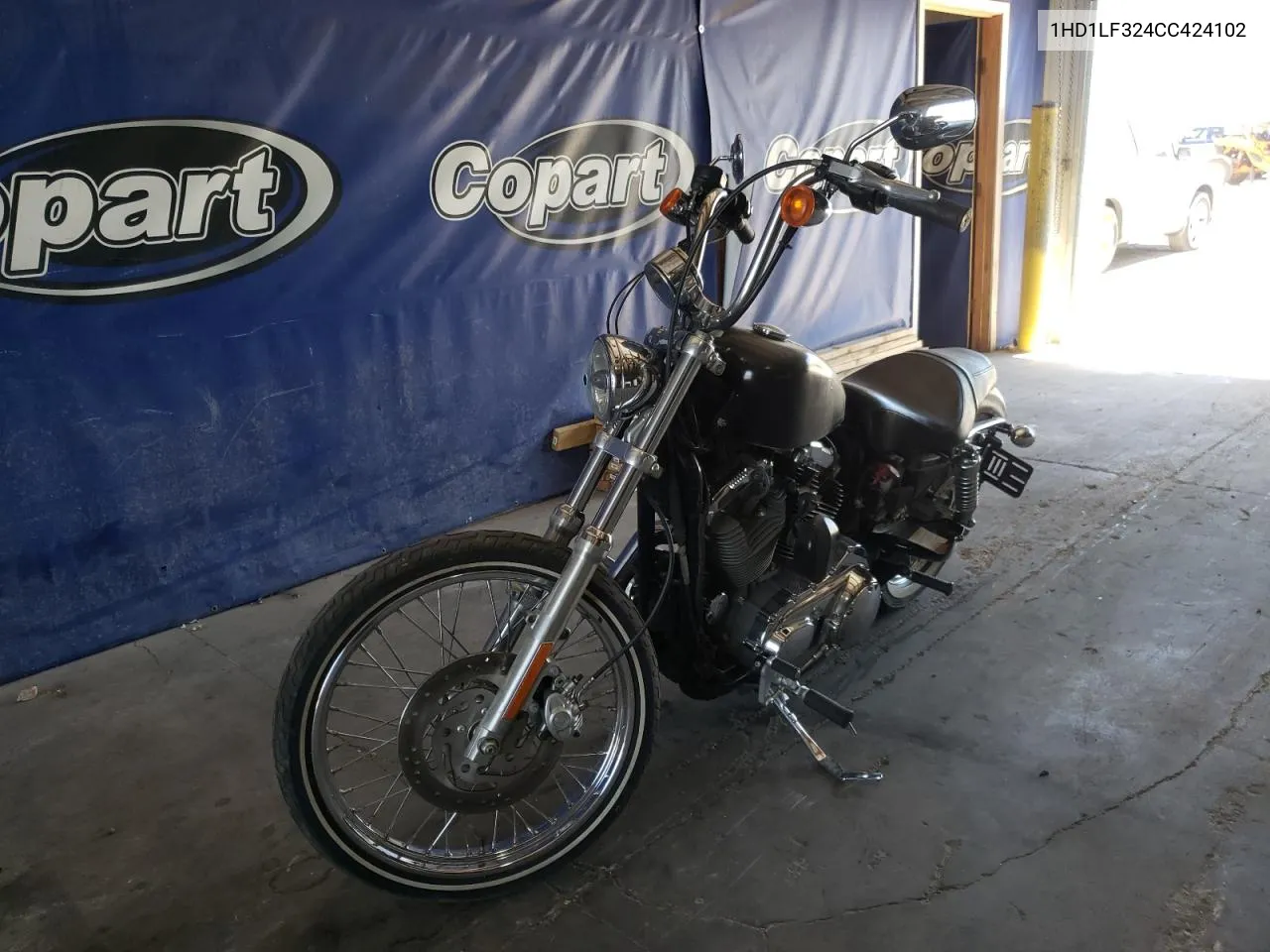 2012 Harley-Davidson Xl1200 V VIN: 1HD1LF324CC424102 Lot: 46279332