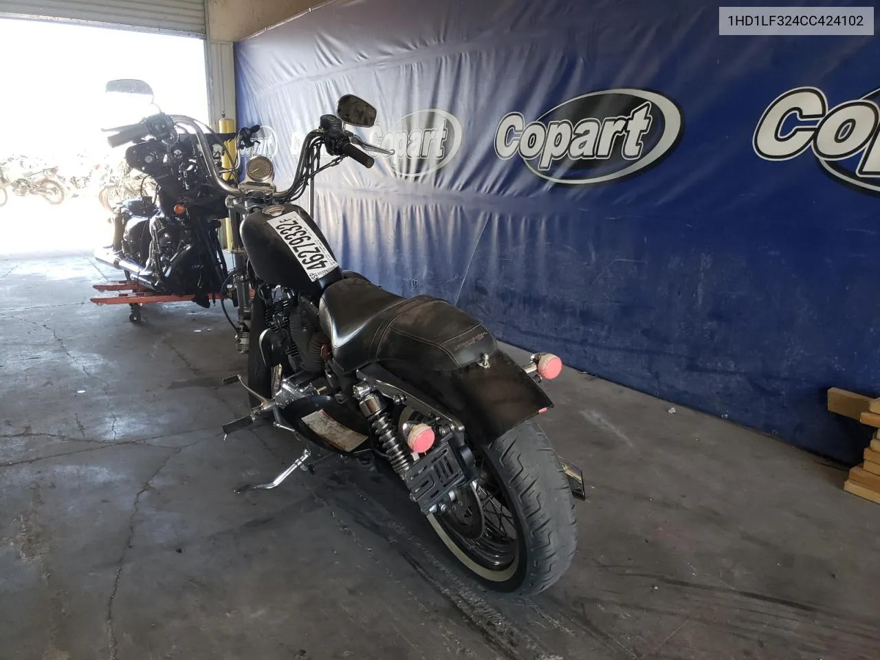 2012 Harley-Davidson Xl1200 V VIN: 1HD1LF324CC424102 Lot: 46279332