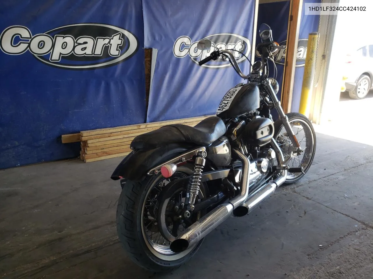 2012 Harley-Davidson Xl1200 V VIN: 1HD1LF324CC424102 Lot: 46279332