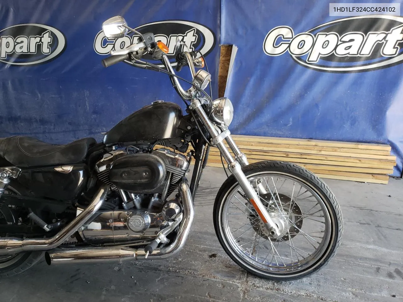 2012 Harley-Davidson Xl1200 V VIN: 1HD1LF324CC424102 Lot: 46279332