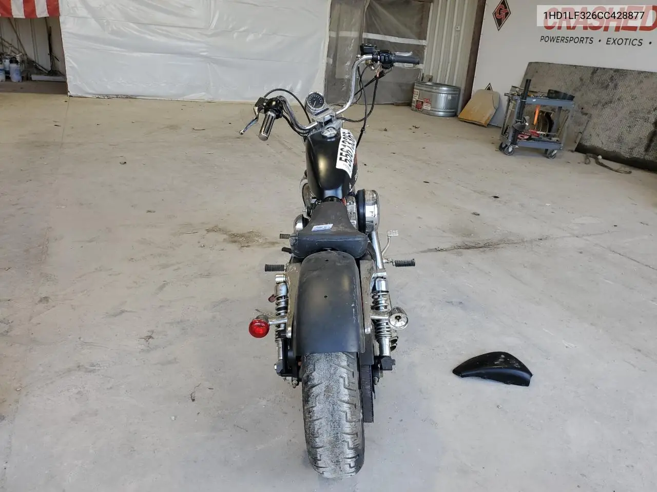 2012 Harley-Davidson Xl1200 V VIN: 1HD1LF326CC428877 Lot: 55613365