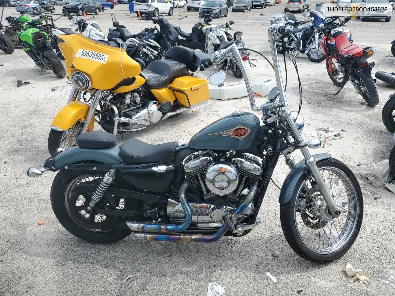 2012 Harley-Davidson Xl1200 V VIN: 1HD1LF328CC453828 Lot: 58898615