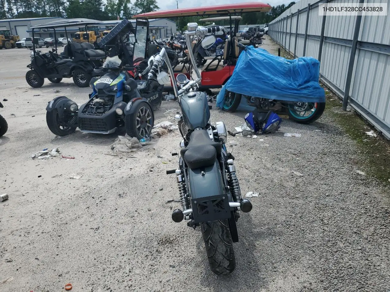 2012 Harley-Davidson Xl1200 V VIN: 1HD1LF328CC453828 Lot: 58898615