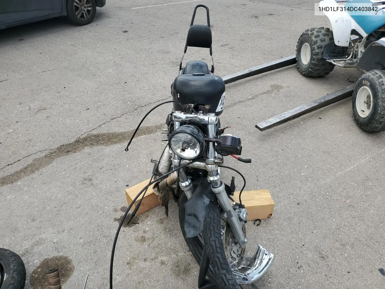 2013 Harley-Davidson Xl1200 V VIN: 1HD1LF314DC403842 Lot: 53093745