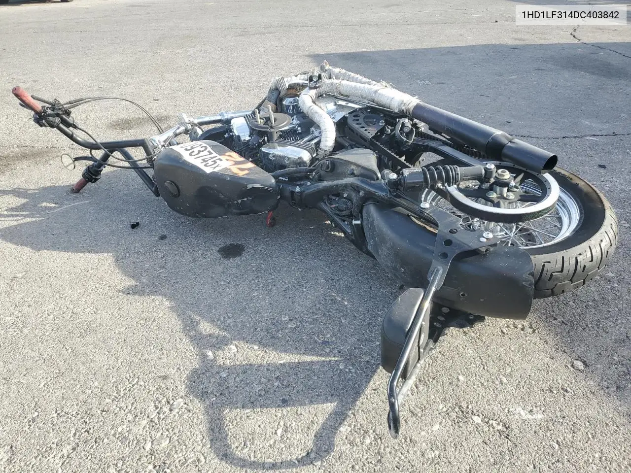 2013 Harley-Davidson Xl1200 V VIN: 1HD1LF314DC403842 Lot: 53093745