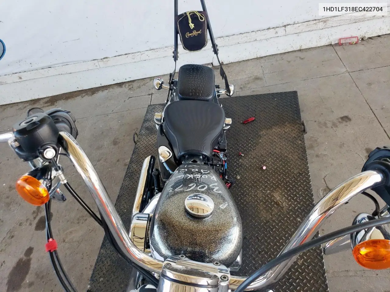 2014 Harley-Davidson Xl1200 V VIN: 1HD1LF318EC422704 Lot: 65793035