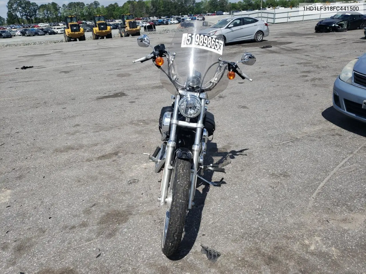 2015 Harley-Davidson Xl1200 V VIN: 1HD1LF318FC441500 Lot: 51989865