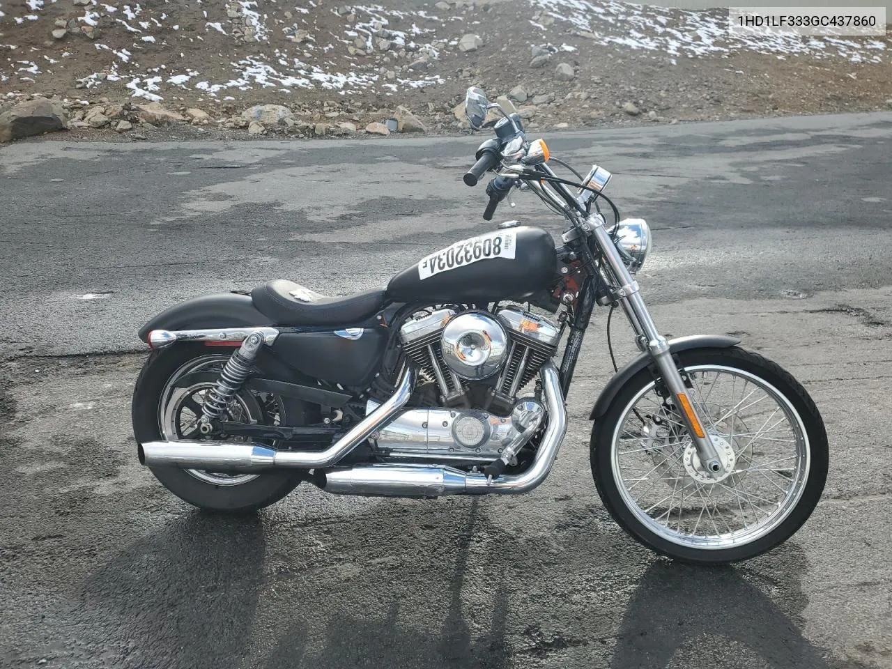 2016 Harley-Davidson Xl1200 V VIN: 1HD1LF333GC437860 Lot: 80932034