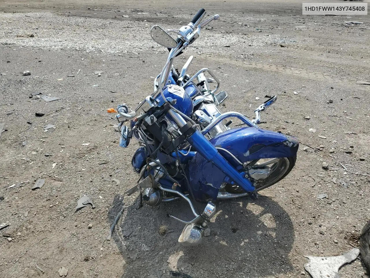 2003 Harley-Davidson Flhri Shrine VIN: 1HD1FWW143Y745408 Lot: 61992715