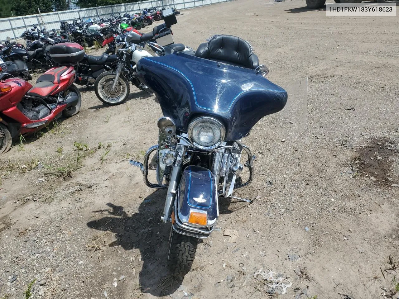 2003 Harley-Davidson Flhtci Shrine VIN: 1HD1FKW183Y618623 Lot: 68123084