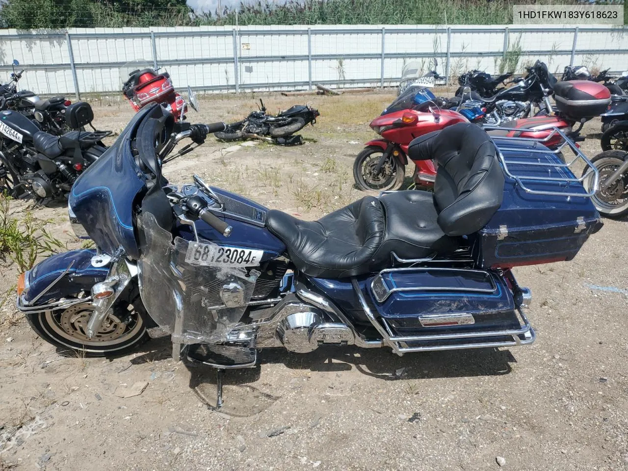 2003 Harley-Davidson Flhtci Shrine VIN: 1HD1FKW183Y618623 Lot: 68123084