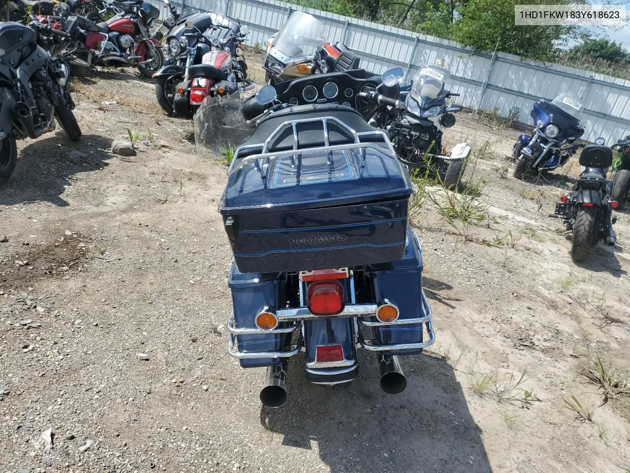 2003 Harley-Davidson Flhtci Shrine VIN: 1HD1FKW183Y618623 Lot: 68123084