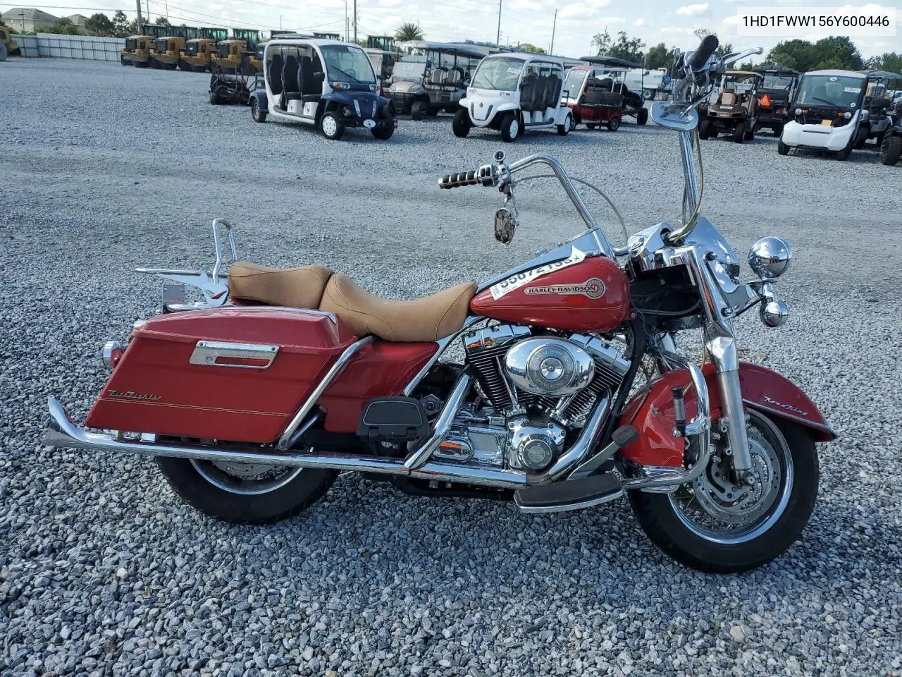 2006 Harley-Davidson Flhri Shrine VIN: 1HD1FWW156Y600446 Lot: 55072195
