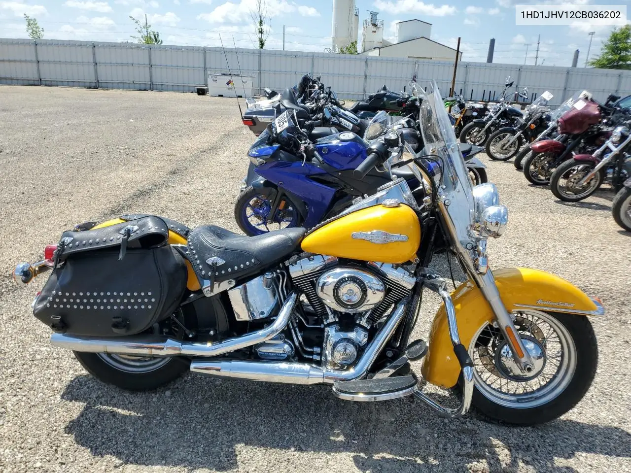 2012 Harley-Davidson Flstc Shrine VIN: 1HD1JHV12CB036202 Lot: 62927865