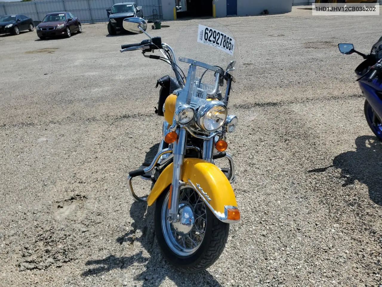2012 Harley-Davidson Flstc Shrine VIN: 1HD1JHV12CB036202 Lot: 62927865