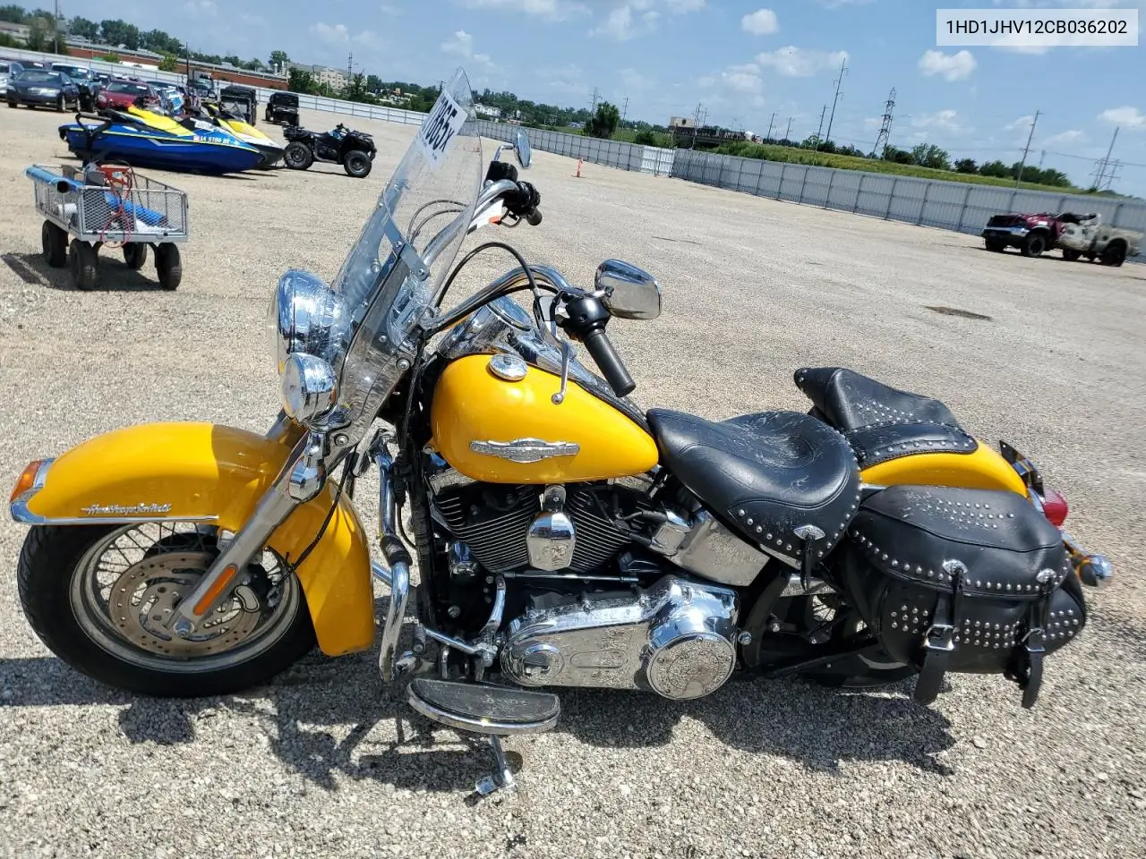 2012 Harley-Davidson Flstc Shrine VIN: 1HD1JHV12CB036202 Lot: 62927865