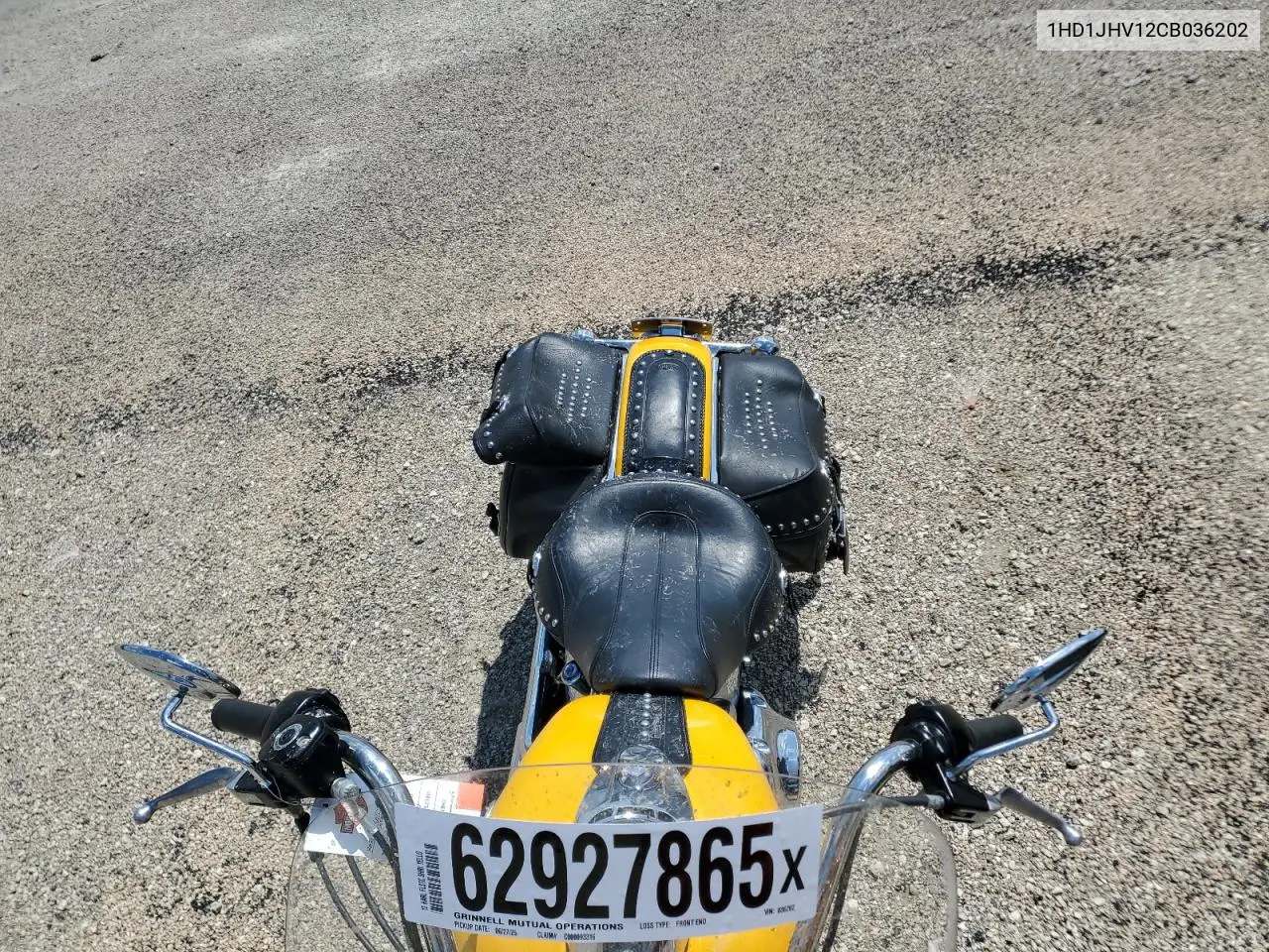 2012 Harley-Davidson Flstc Shrine VIN: 1HD1JHV12CB036202 Lot: 62927865