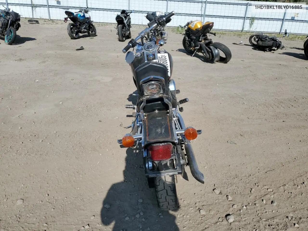 1990 Harley-Davidson Fxst Custom VIN: 1HD1BKL18LY016885 Lot: 60866005