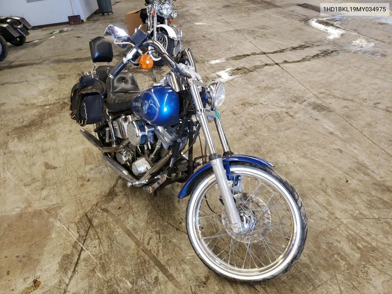 1991 Harley-Davidson Fxst Custom VIN: 1HD1BKL19MY034975 Lot: 46080422