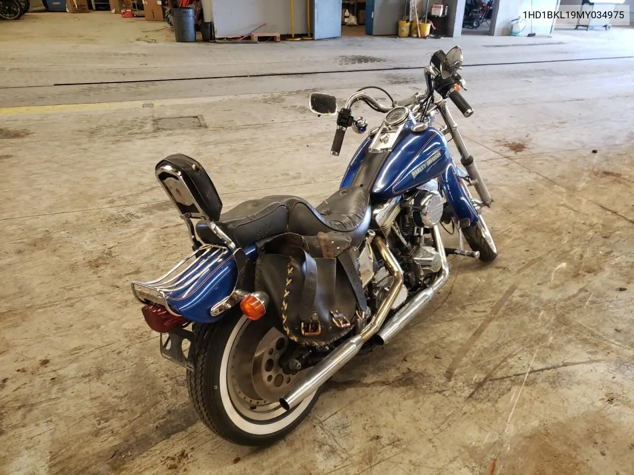 1991 Harley-Davidson Fxst Custom VIN: 1HD1BKL19MY034975 Lot: 46080422