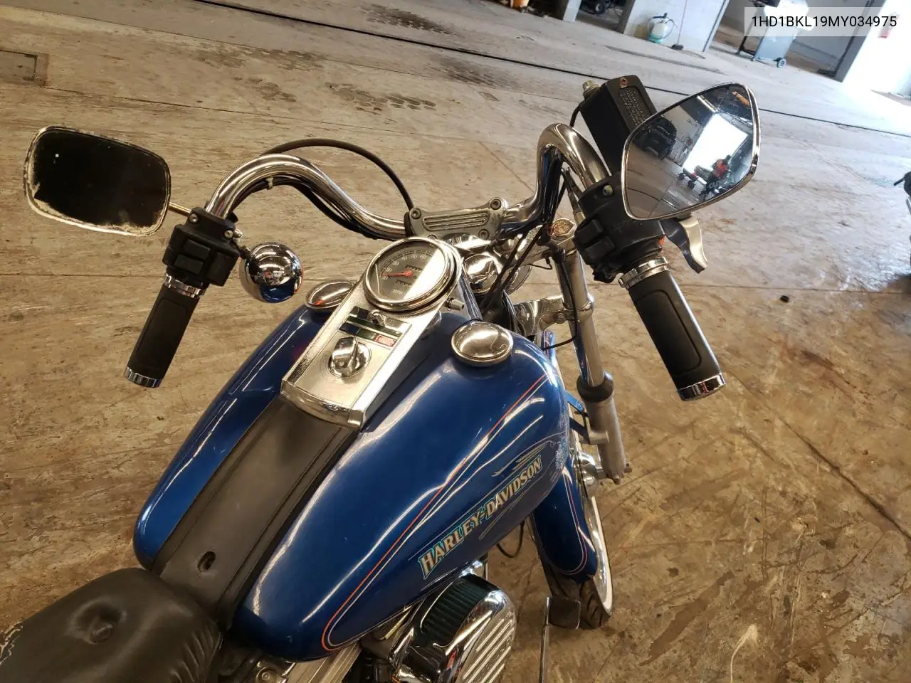 1991 Harley-Davidson Fxst Custom VIN: 1HD1BKL19MY034975 Lot: 46080422