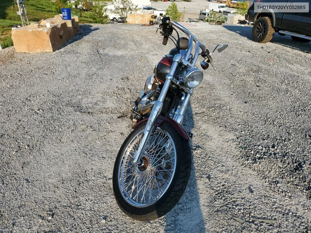 2000 Harley-Davidson Fxstd VIN: 1HD1BSY20YY052885 Lot: 61753095