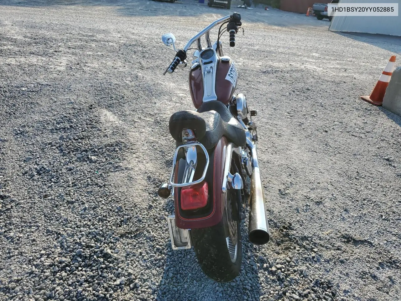 2000 Harley-Davidson Fxstd VIN: 1HD1BSY20YY052885 Lot: 61753095
