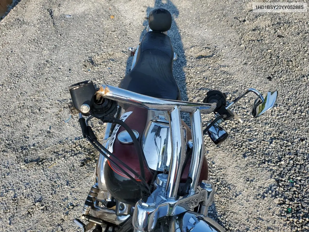 2000 Harley-Davidson Fxstd VIN: 1HD1BSY20YY052885 Lot: 61753095