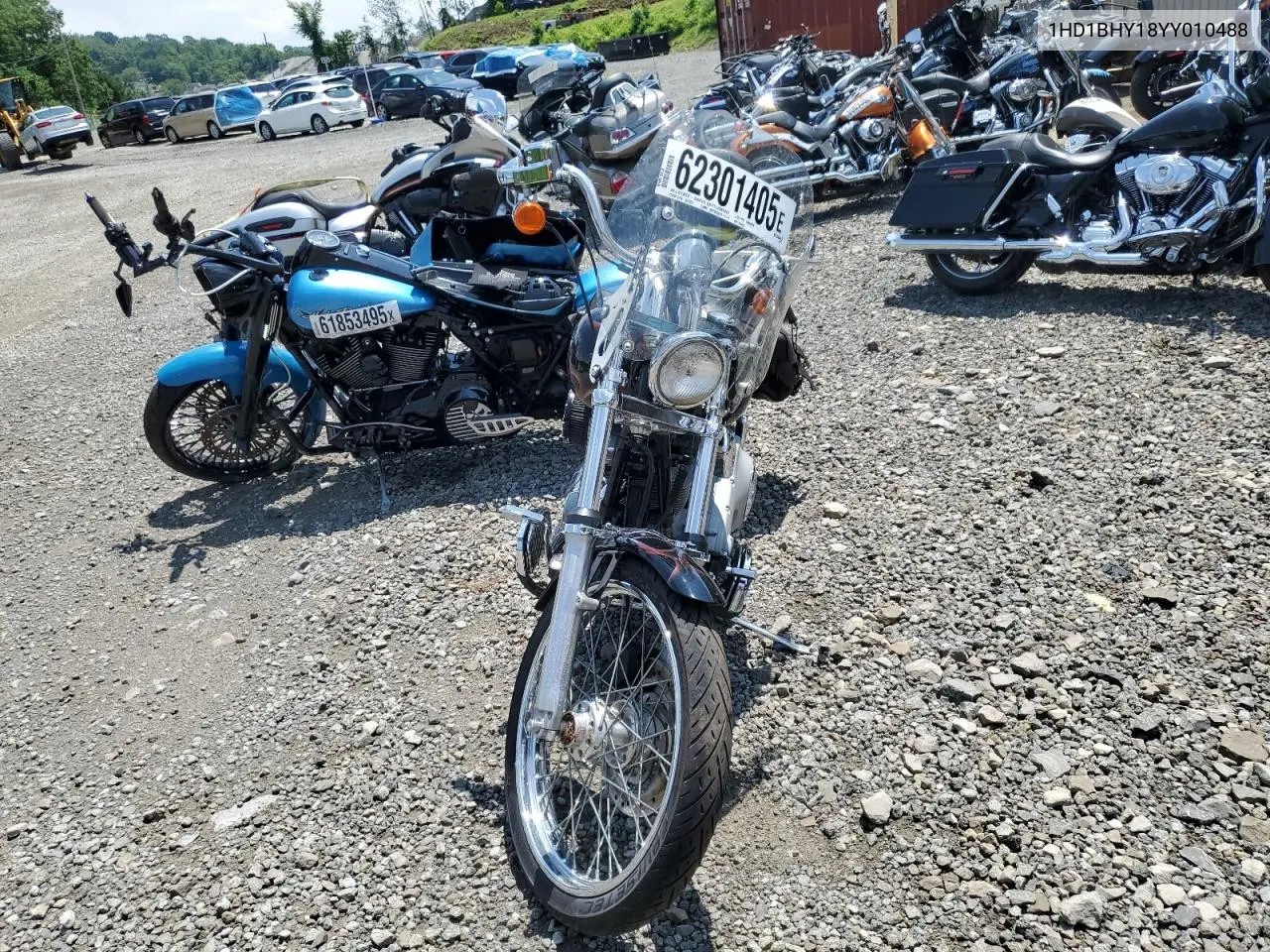 2000 Harley-Davidson Fxst VIN: 1HD1BHY18YY010488 Lot: 62301405