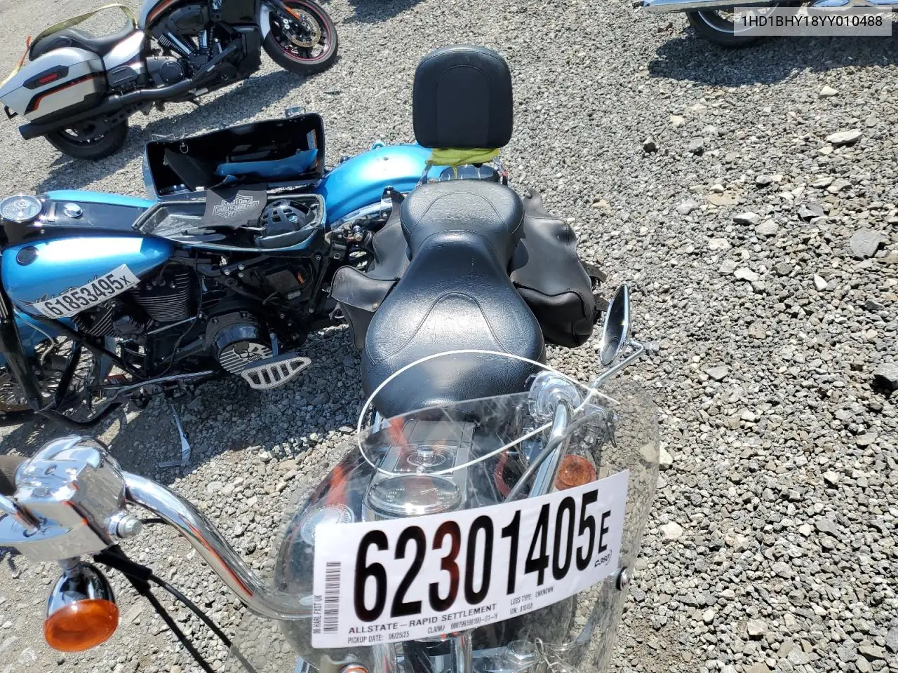 2000 Harley-Davidson Fxst VIN: 1HD1BHY18YY010488 Lot: 62301405