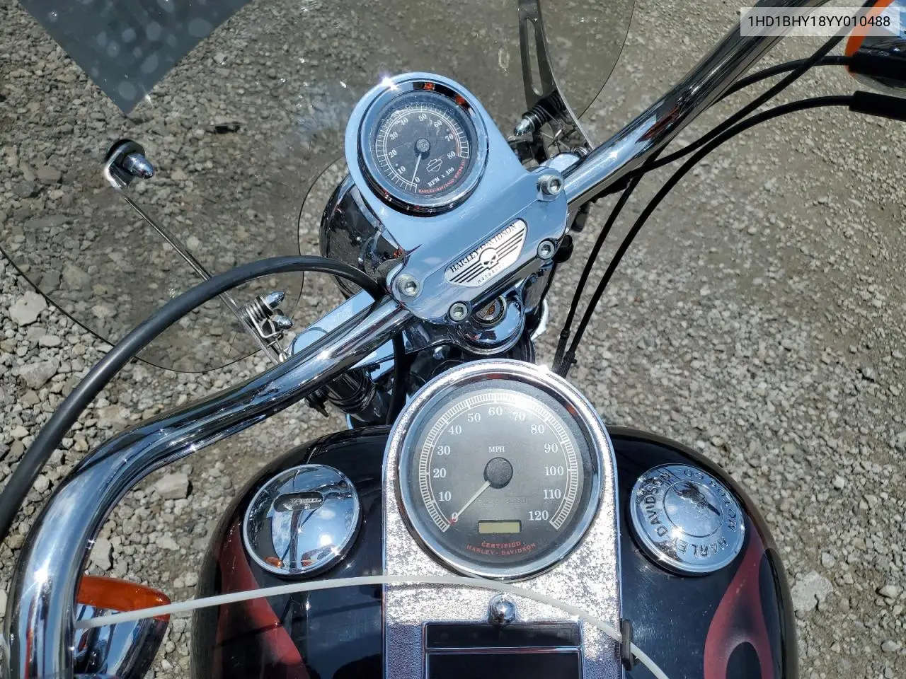 2000 Harley-Davidson Fxst VIN: 1HD1BHY18YY010488 Lot: 62301405