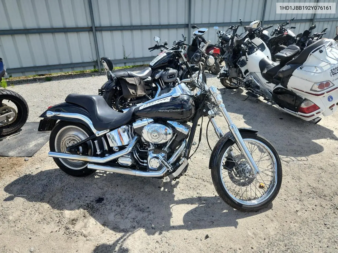 2002 Harley-Davidson Fxstdi VIN: 1HD1JBB192Y076161 Lot: 62687035