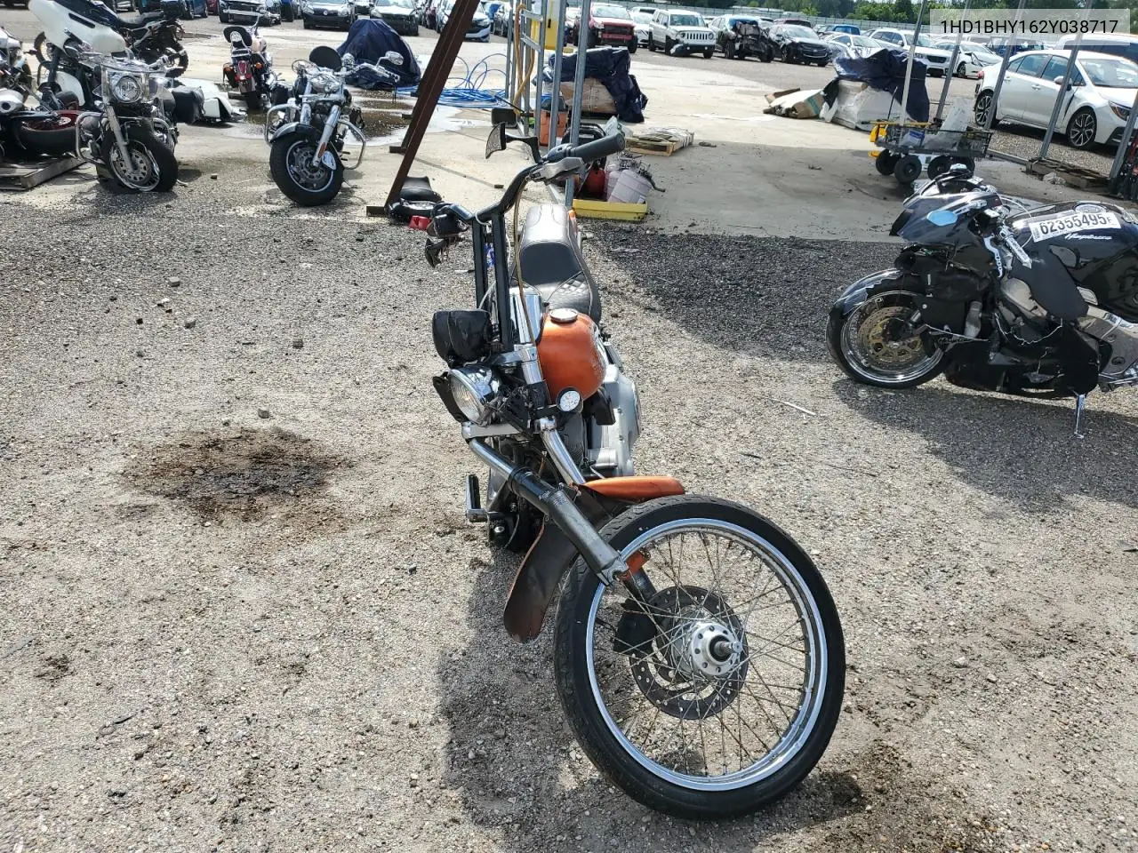 2002 Harley-Davidson Fxst VIN: 1HD1BHY162Y038717 Lot: 62709375