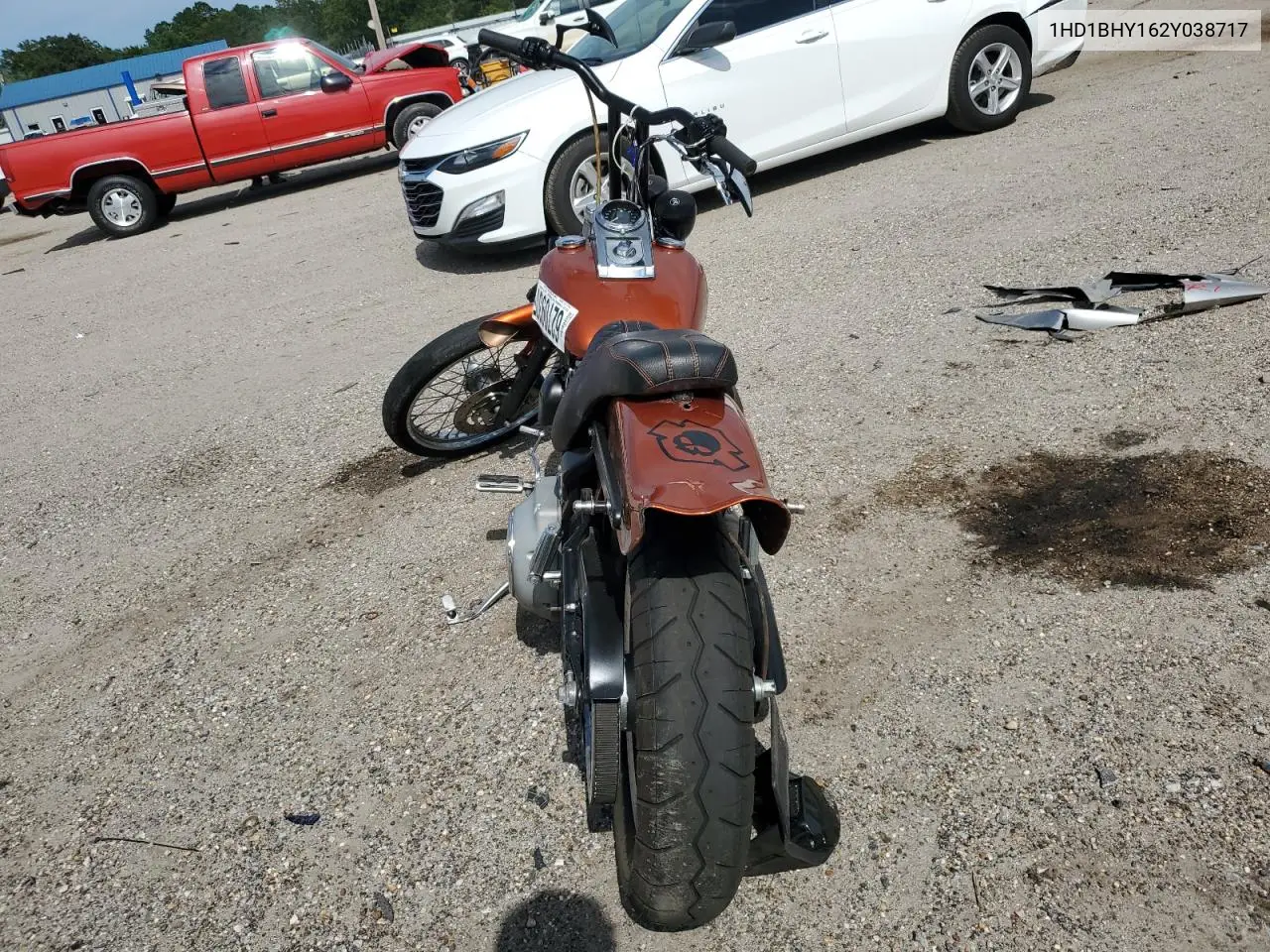 2002 Harley-Davidson Fxst VIN: 1HD1BHY162Y038717 Lot: 62709375