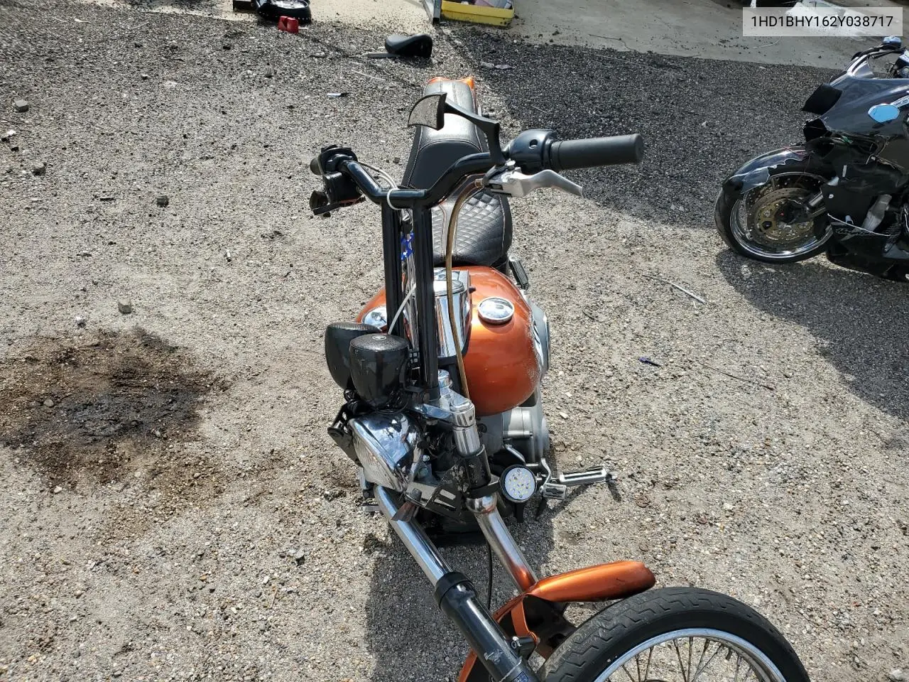 2002 Harley-Davidson Fxst VIN: 1HD1BHY162Y038717 Lot: 62709375