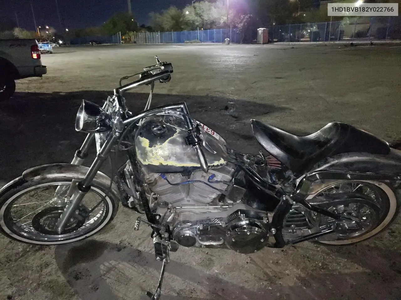2002 Harley-Davidson Fxsti VIN: 1HD1BVB182Y022766 Lot: 63177025