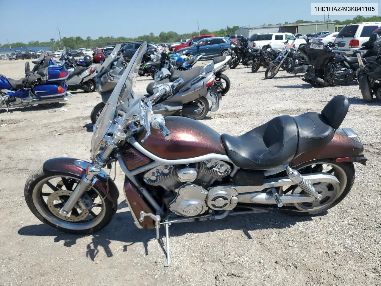 2003 Harley-Davidson Vrsca Anniversary VIN: 1HD1HAZ493K841105 Lot: 55821495