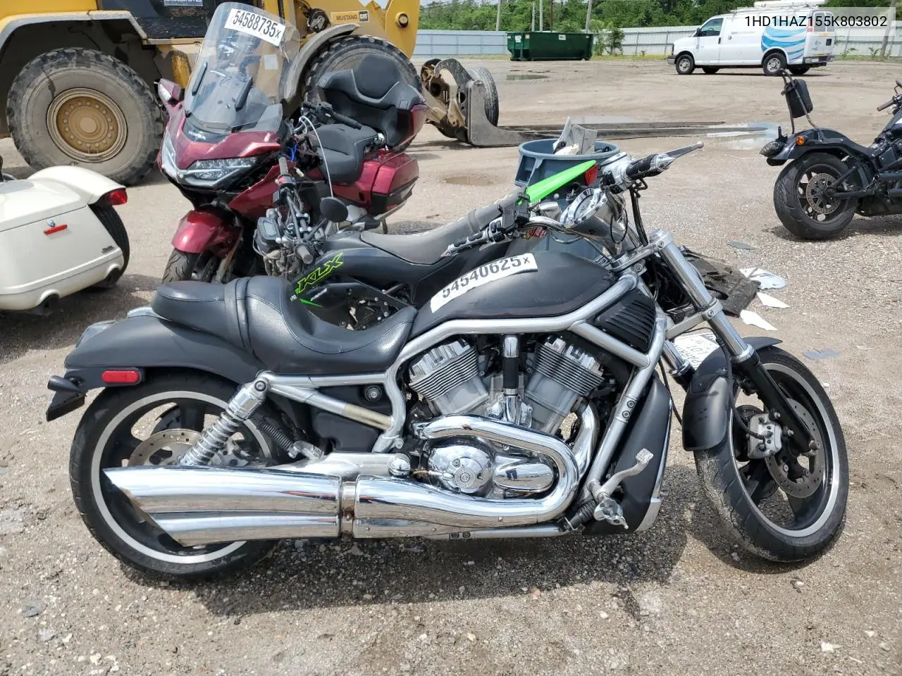 2005 Harley-Davidson Vrsca VIN: 1HD1HAZ155K803802 Lot: 54540625