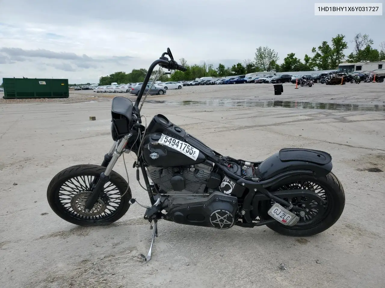2006 Harley-Davidson Fxst VIN: 1HD1BHY1X6Y031727 Lot: 54941755