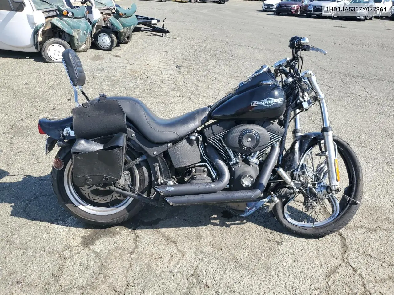2007 Harley-Davidson Fxstb VIN: 1HD1JA5367Y077864 Lot: 52261225