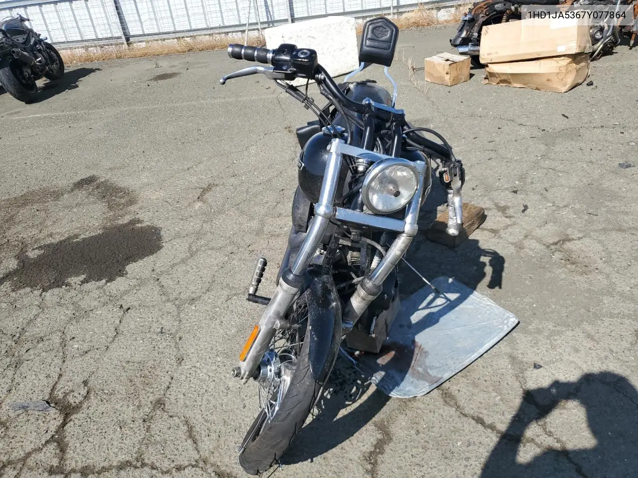 2007 Harley-Davidson Fxstb VIN: 1HD1JA5367Y077864 Lot: 52261225