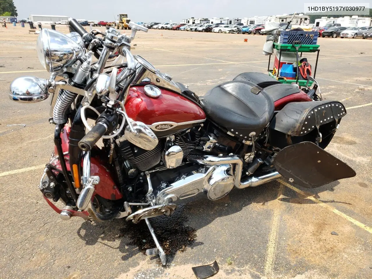 2007 Harley-Davidson Flstsc VIN: 1HD1BY5197Y030977 Lot: 54504593