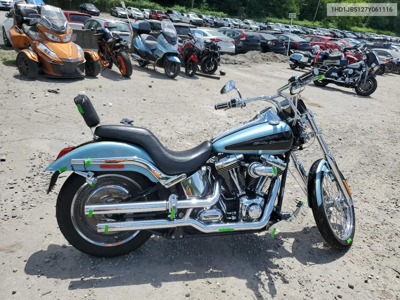 2007 Harley-Davidson Fxstd VIN: 1HD1JB5127Y061116 Lot: 62315705