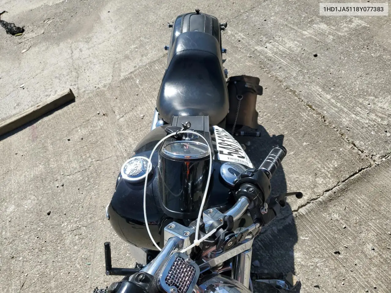 2008 Harley-Davidson Fxstb VIN: 1HD1JA5118Y077383 Lot: 54813625
