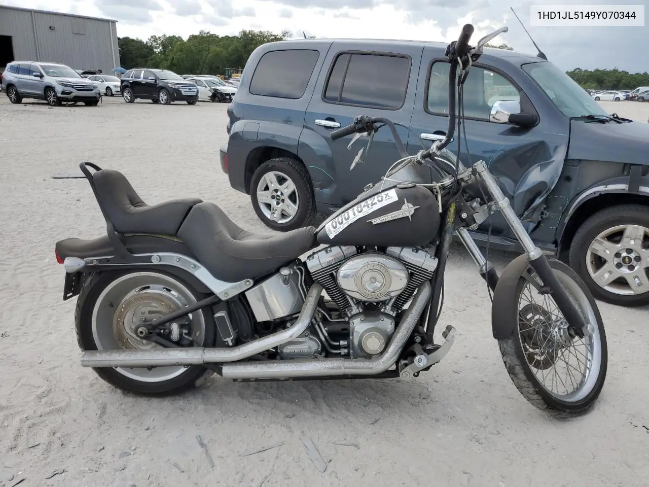 2009 Harley-Davidson Fxstc VIN: 1HD1JL5149Y070344 Lot: 60018425