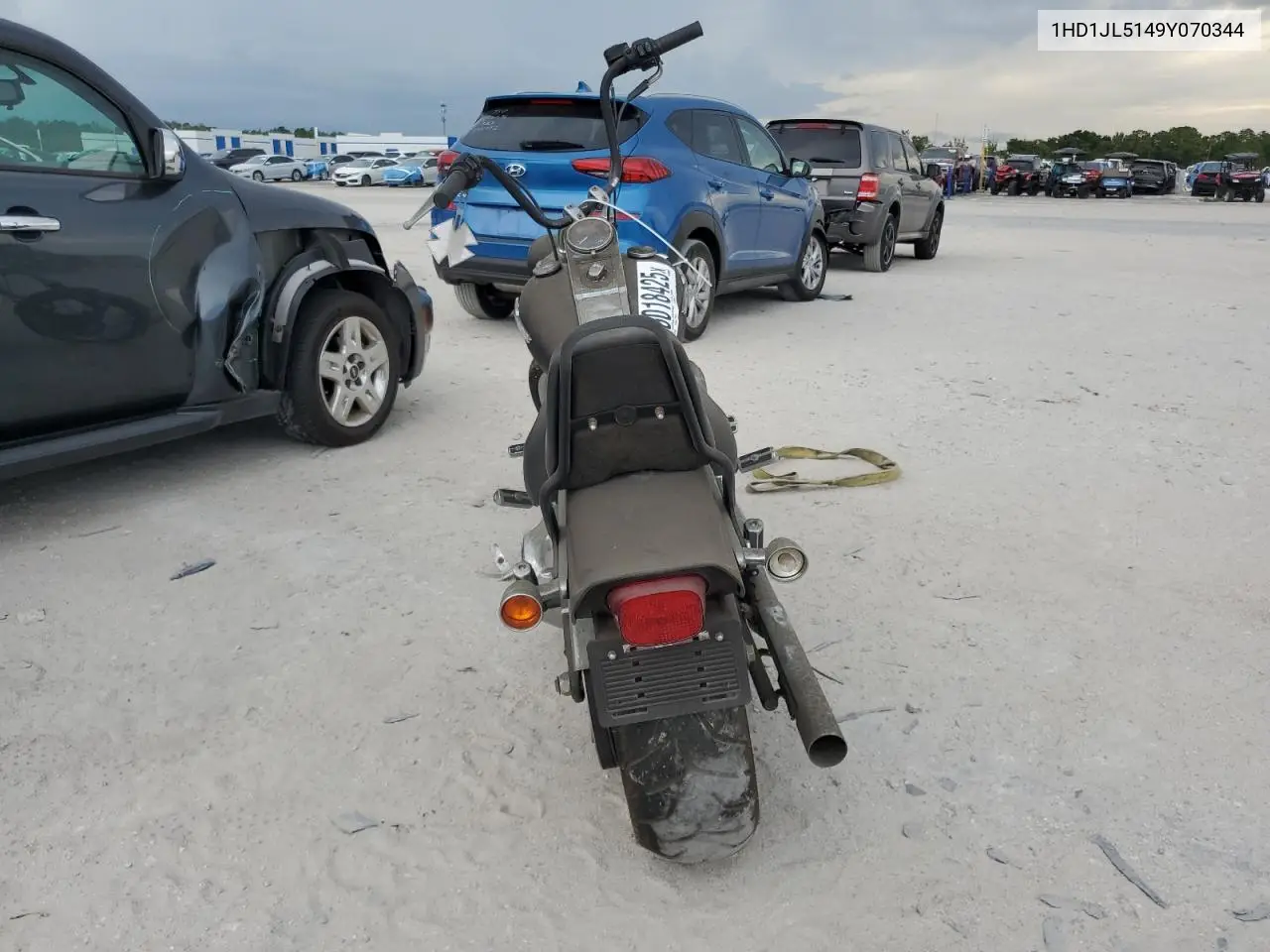 2009 Harley-Davidson Fxstc VIN: 1HD1JL5149Y070344 Lot: 60018425
