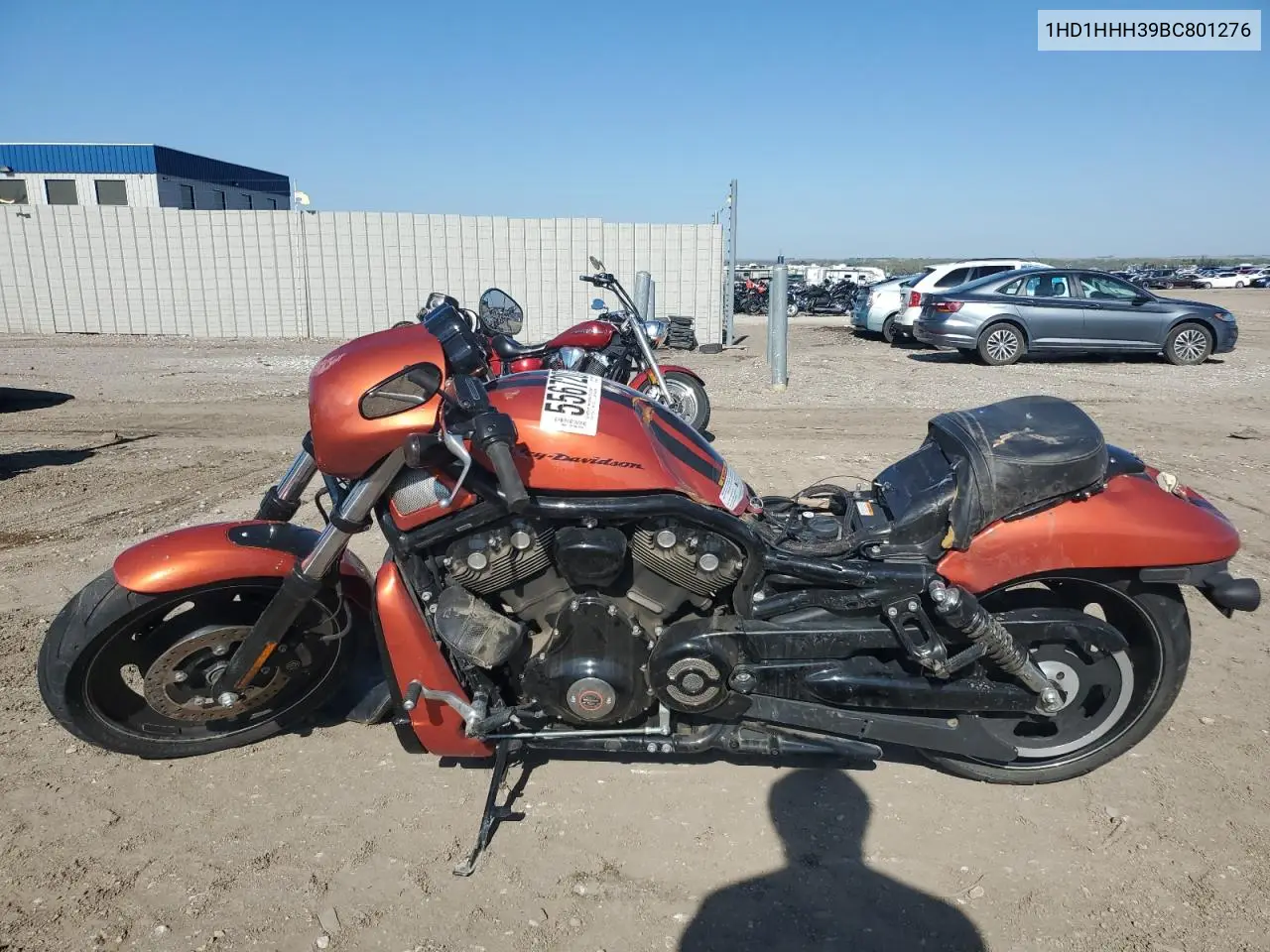 2011 Harley-Davidson Vrscdx VIN: 1HD1HHH39BC801276 Lot: 55672075